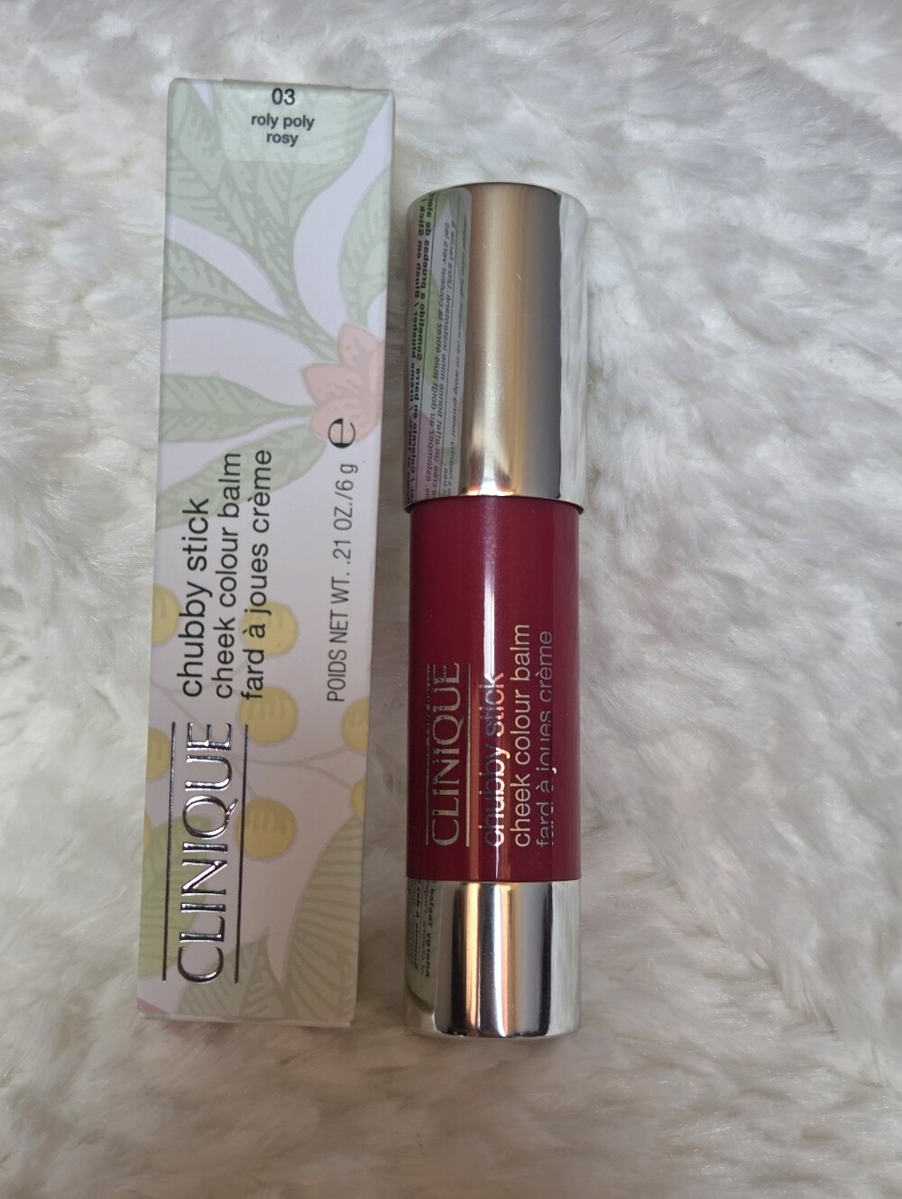 Clinique Chubby Stick Cheek Colour Balm — Roly Poly Rosy